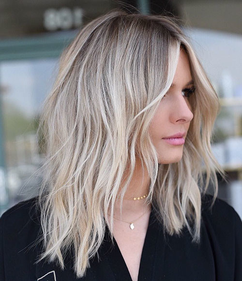 Layered Blonde Hair