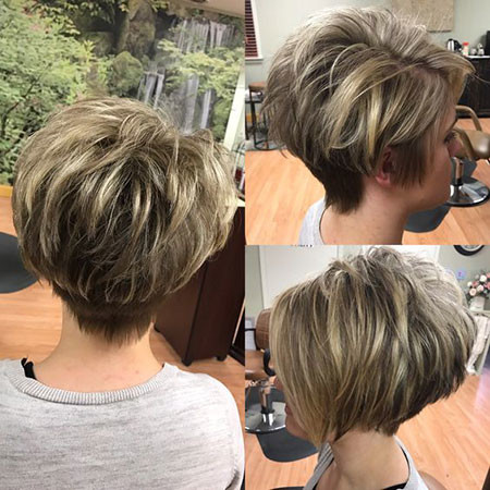 Layered Pixie Bob Haircut