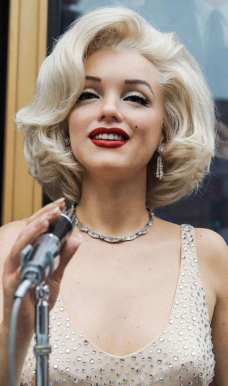 Marylin Monroe Blonde Hair