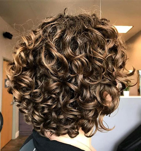 Messy Curly Hairstyle