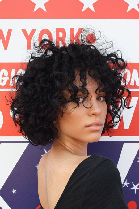 Messy Curly Hairstyles