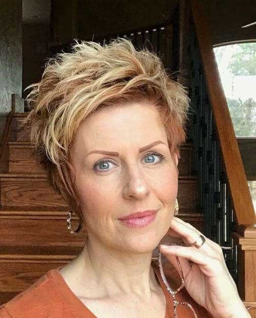 Older Woman Pixie Style