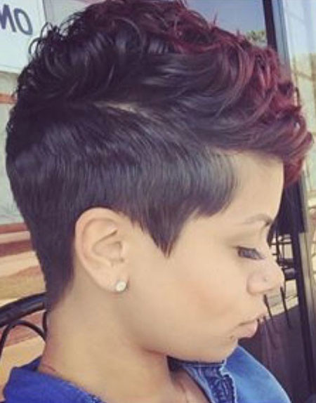 Red Pixie Hair