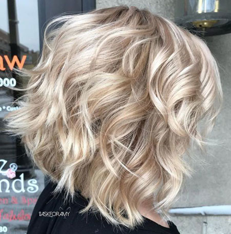 Short Blonde Layered Hair