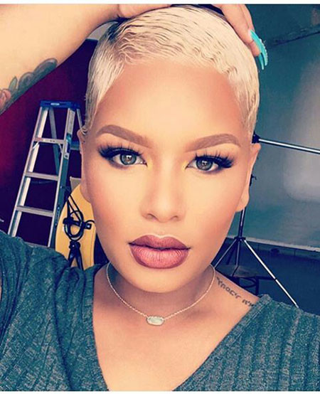 Short Blonde Natural Hair