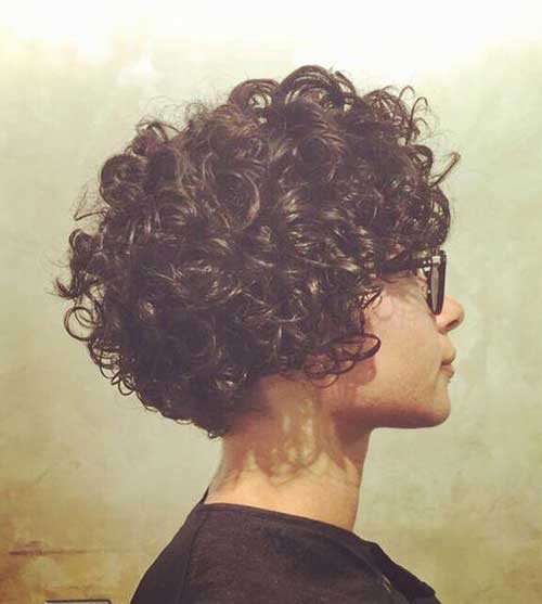 Short Bob for Curly Hair