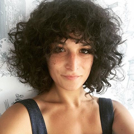 Short Curly Haircut