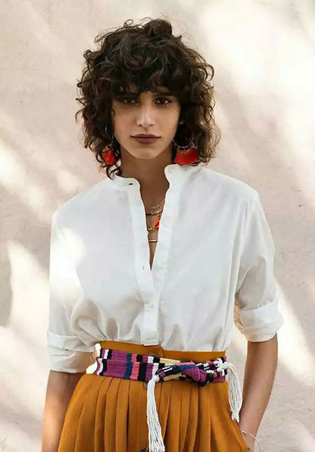 Short Curly Hairstyles - Popular Short Curly Hairstyles