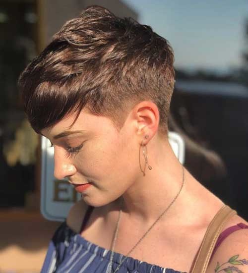 Short Side Long Top Hair for Girls