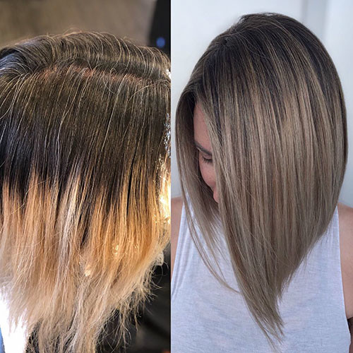 Short Straight Bob Haircut