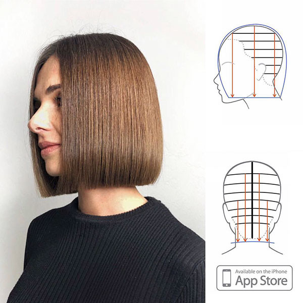 Short Straight Bob Hairstyle