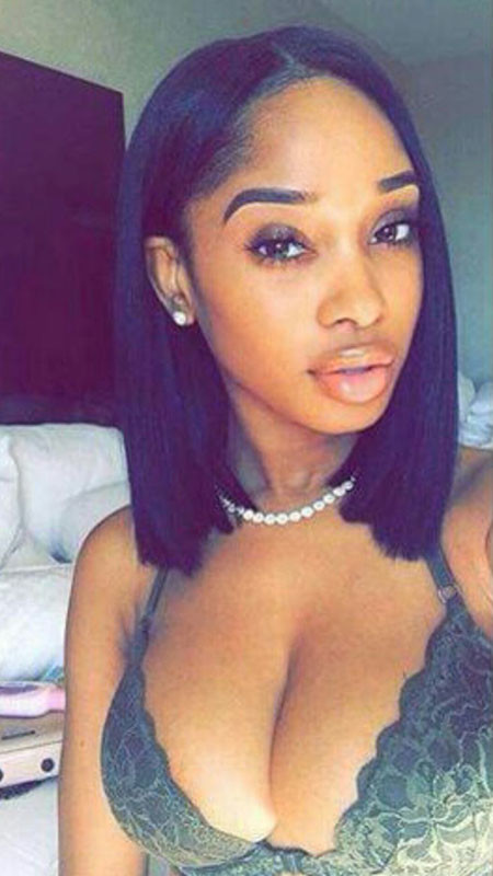 Short Straight Hairstye