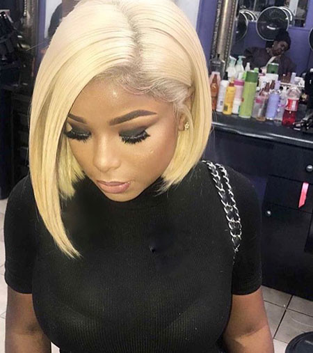 Sleek Blonde Hair