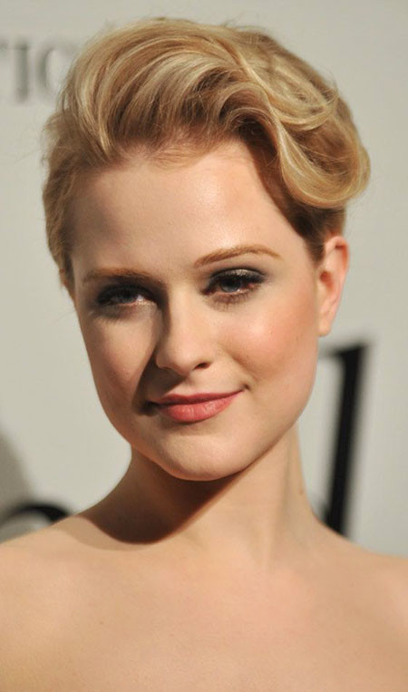 Swept Back Hairstyle