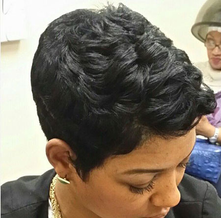 Thick Pixie Haircut