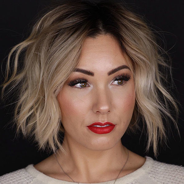 Wavy Bob Hairstyle