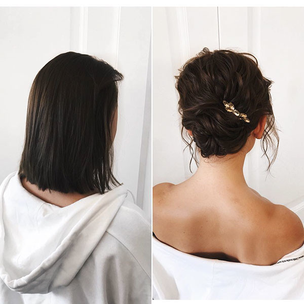 Wedding Hairstyles for Short Hair