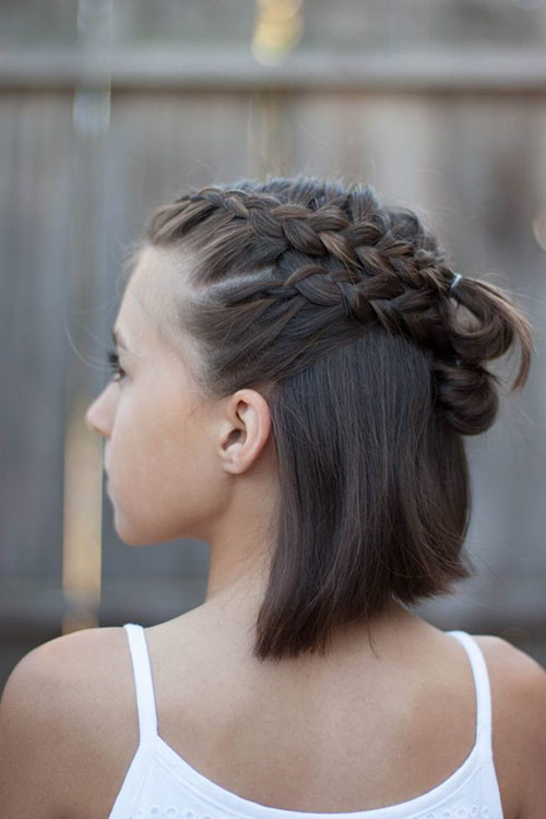 Best French Braid Short Hair Ideas