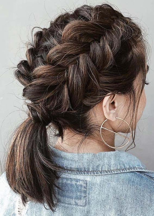 Best French Braid Short Hair Ideas