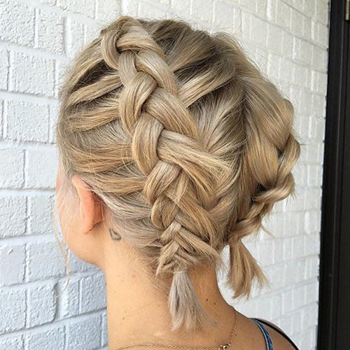 Best French Braid Short Hair Ideas