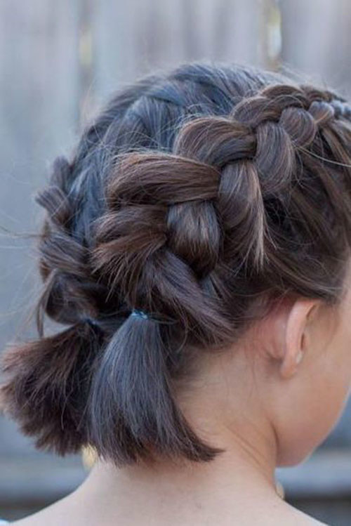 Best French Braid Short Hair Ideas