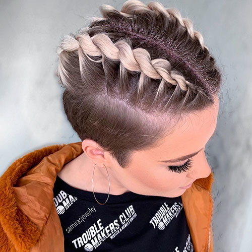 Best French Braid Short Hair Ideas