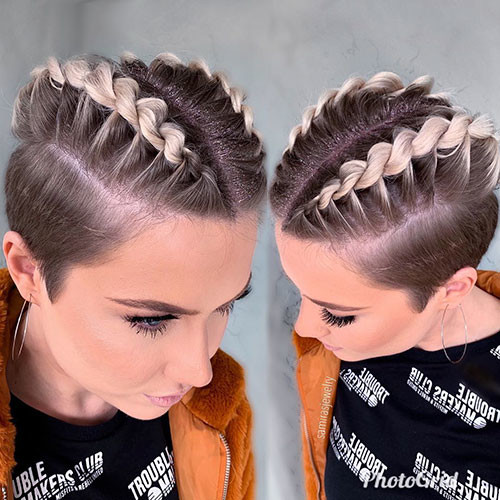 Best French Braid Short Hair Ideas