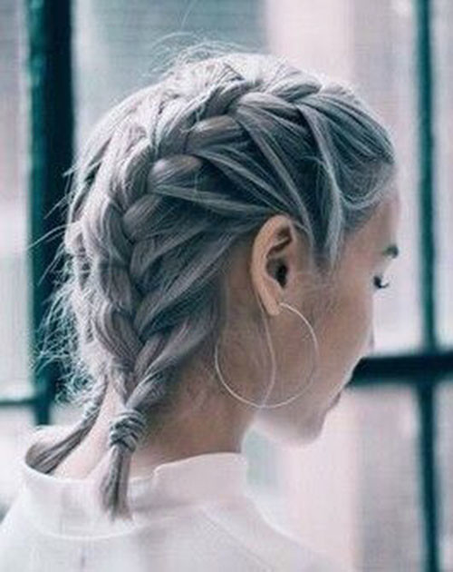 Best French Braid Short Hair Ideas