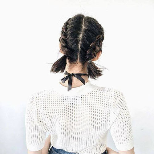 Best French Braid Short Hair Ideas