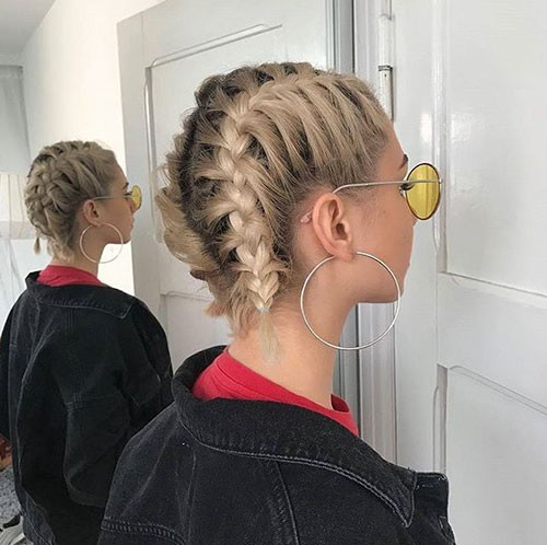 Best French Braid Short Hair Ideas