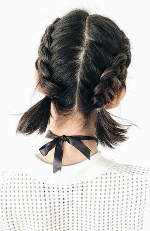 Best French Braid Short Hair Ideas