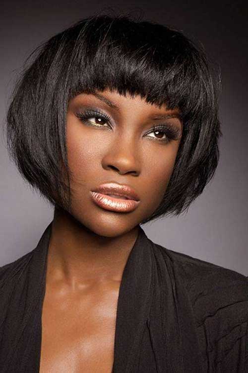 Short Bob Haircuts for Black Women