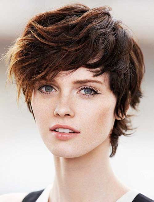Best Short Brown Haircuts 2019