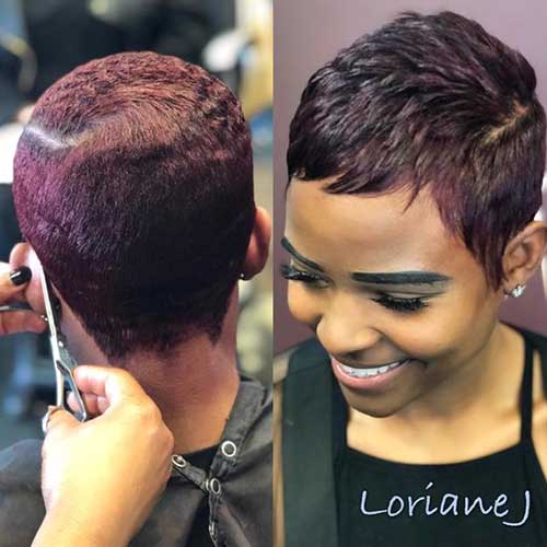 short pixie cuts for black women