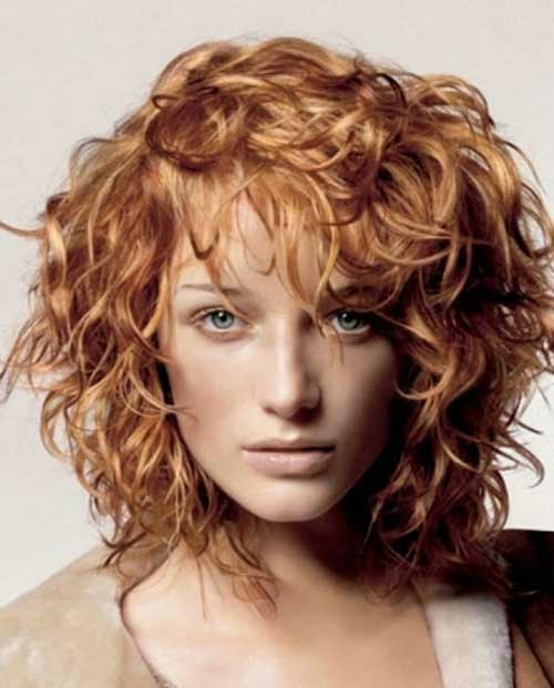 Short Haircuts For Curly Frizzy Hair